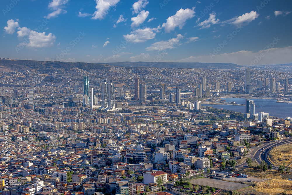 Türkiye - izmir 18.August.2024 Bayraklı district folkarts view