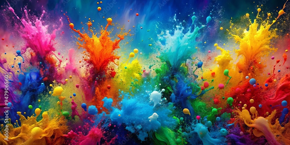 Multicolor splashes creating a vibrant and abstract HD wallpaper, multicolor, splashes, abstract, vibrant, HD, wallpaper Multicolor splashes creating a vibrant and abstract HD wallpaper, multicolor, splashes, abstract, vibrant, HD, wallpaper