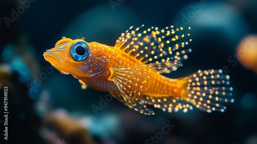 Golden Lanternfish Lurking photo