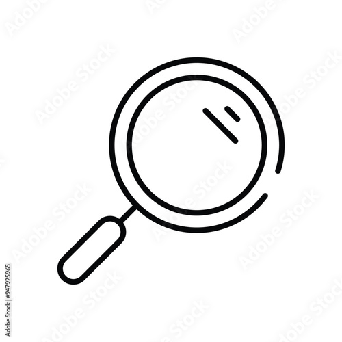 Magnifying Glass vector icon