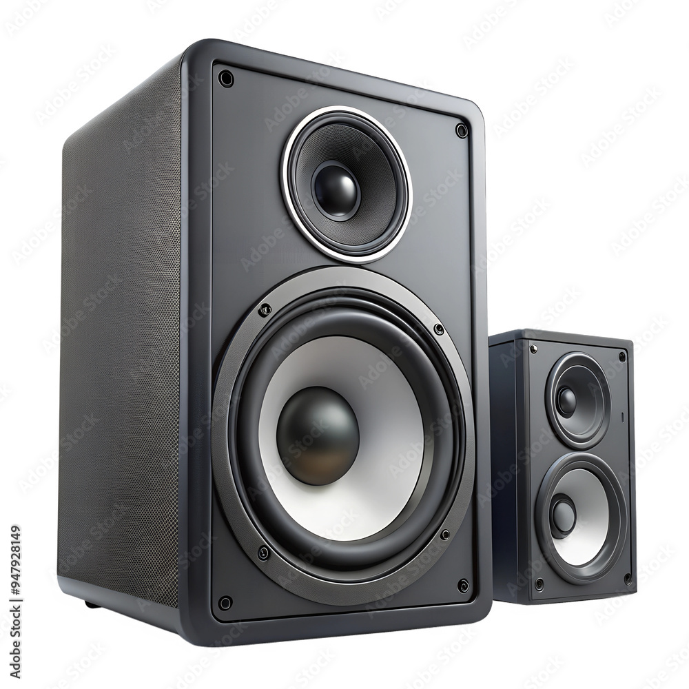 Speaker, isolated on a transparent background Speaker, isolated on a transparent background