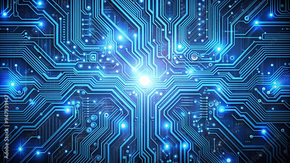 Electronic background texture with circuit patterns and digital elements, technology, abstract, data, network, computer Electronic background texture with circuit patterns and digital elements, technology, abstract, data, network, computer