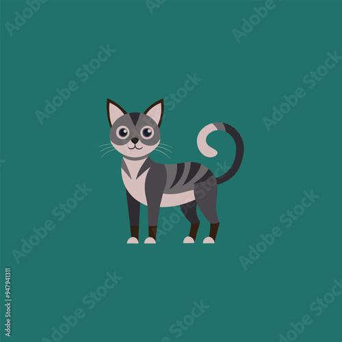 cat cartoon charcter