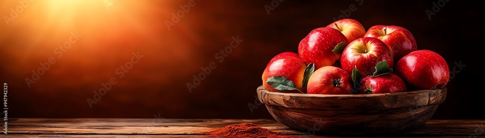 A medley of fresh wood apples, both whole and broken open, displayed in a vintage bowl on a wooden table with a rustic ambiance A medley of fresh wood apples, both whole and broken open, displayed in a vintage bowl on a wooden table with a rustic ambiance