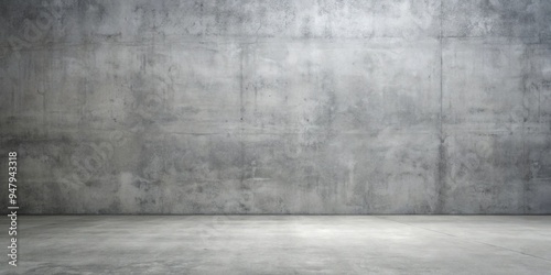 Empty grey concrete floor and wall, concrete, empty, grey, floor, wall, industrial, minimalist, space, interior, texture