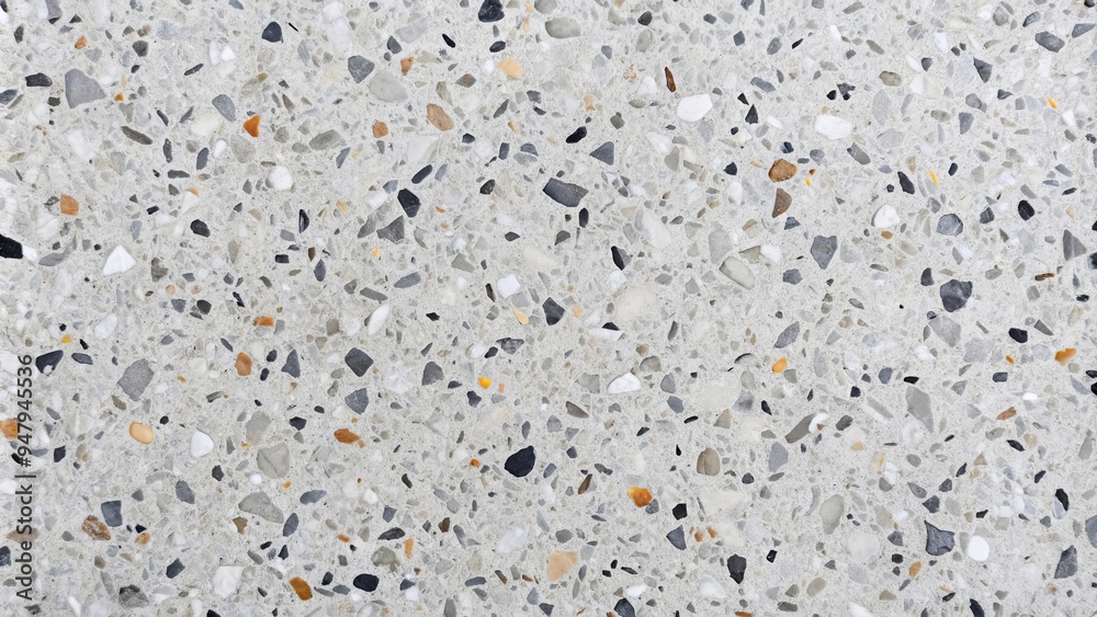 Gray terrazzo texture background with a modern and minimalist design ...