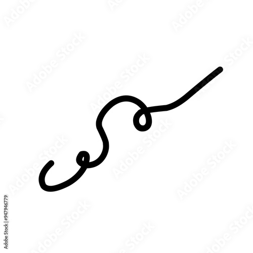 Waves line set. Wave ornament pattern. Set of wavy zigzag lines. Wave thin line background. Vector zigzag and wavy horizontal underline. Vector illustration