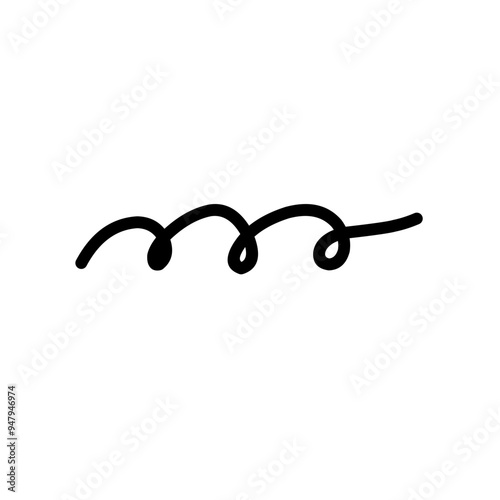 Waves line set. Wave ornament pattern. Set of wavy zigzag lines. Wave thin line background. Vector zigzag and wavy horizontal underline. Vector illustration