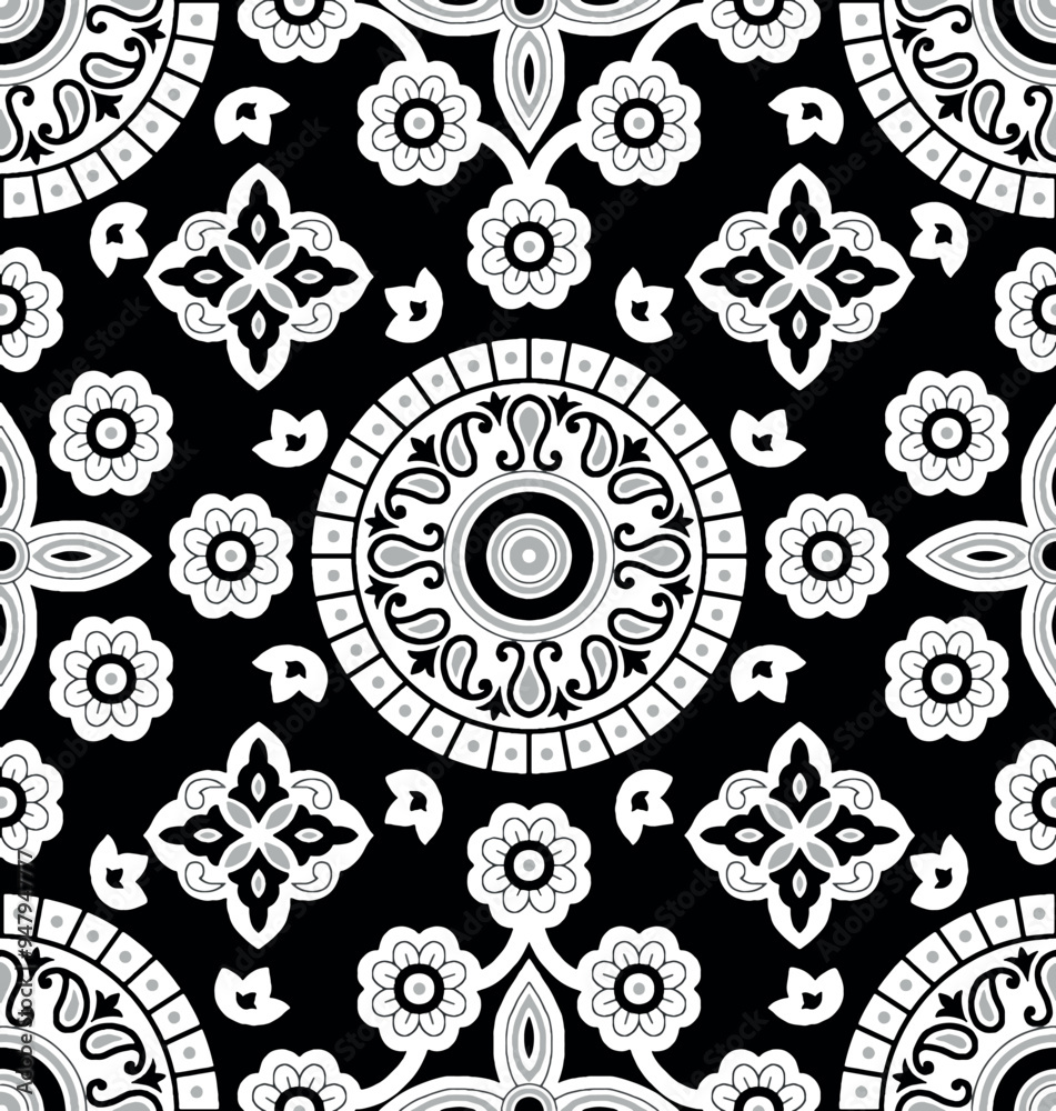 rococo ornate pattern rococo ornate pattern