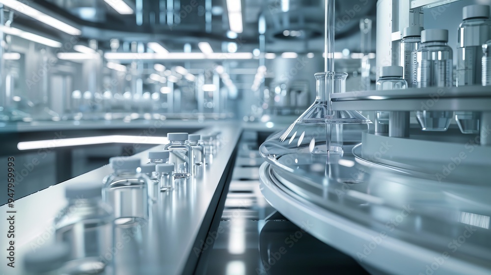 CuttingEdge Biotech Lab Futuristic Technology in Motion CuttingEdge Biotech Lab Futuristic Technology in Motion