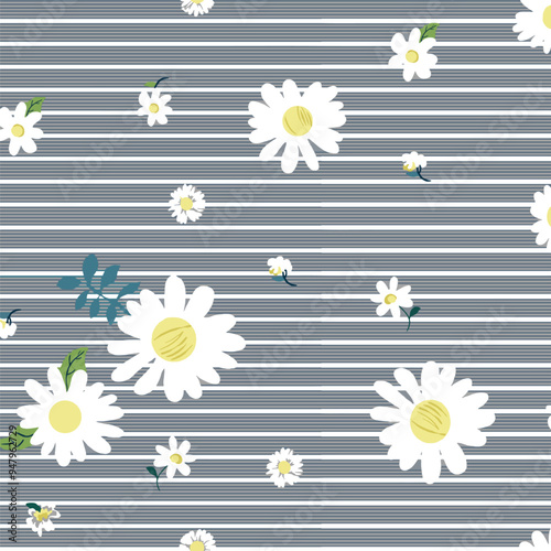 Seamless floral pattern dsignart work.