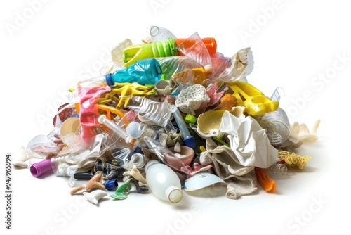 Plastic waste pollution environment problem