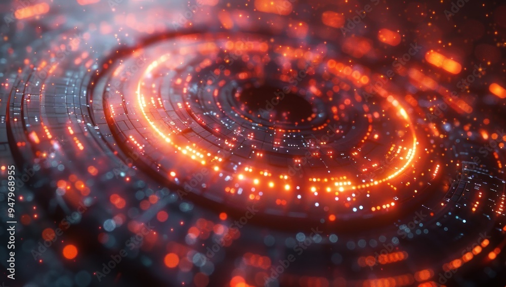 Abstract Circular Light Abstract Circular Light