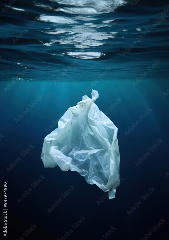 Plastic pollution in ocean water Plastic pollution in ocean water