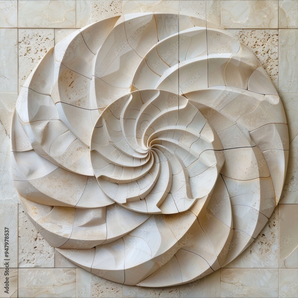 Obraz premium embossed on paper, numbers and letters