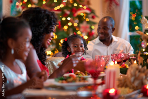 family christmas meal