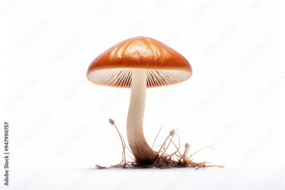 A magic mushroom fungus agaric plant. A magic mushroom fungus agaric plant.