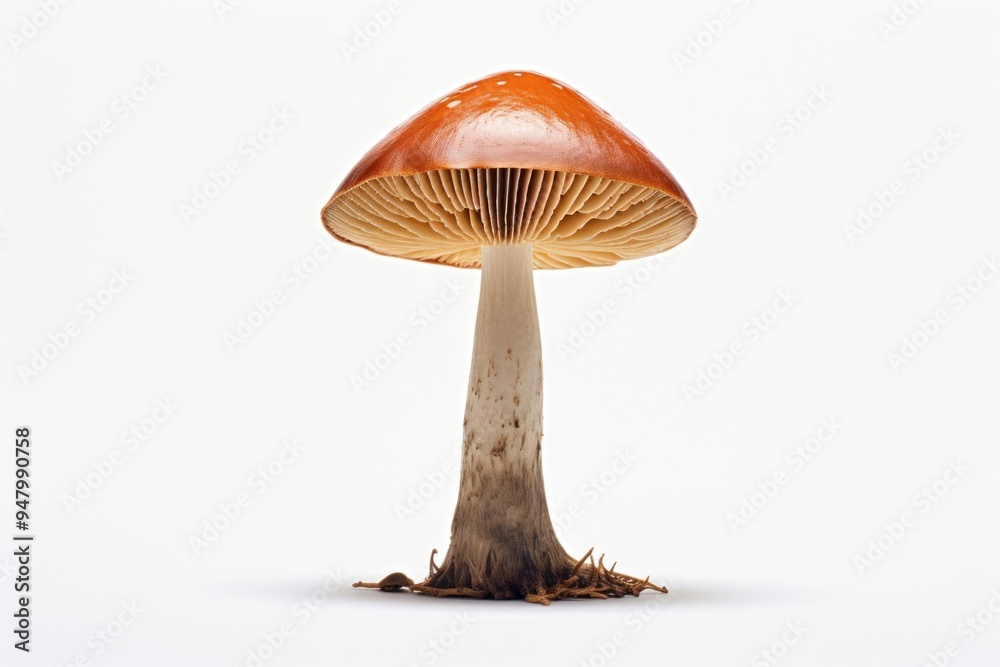 A magic mushroom fungus agaric plant.