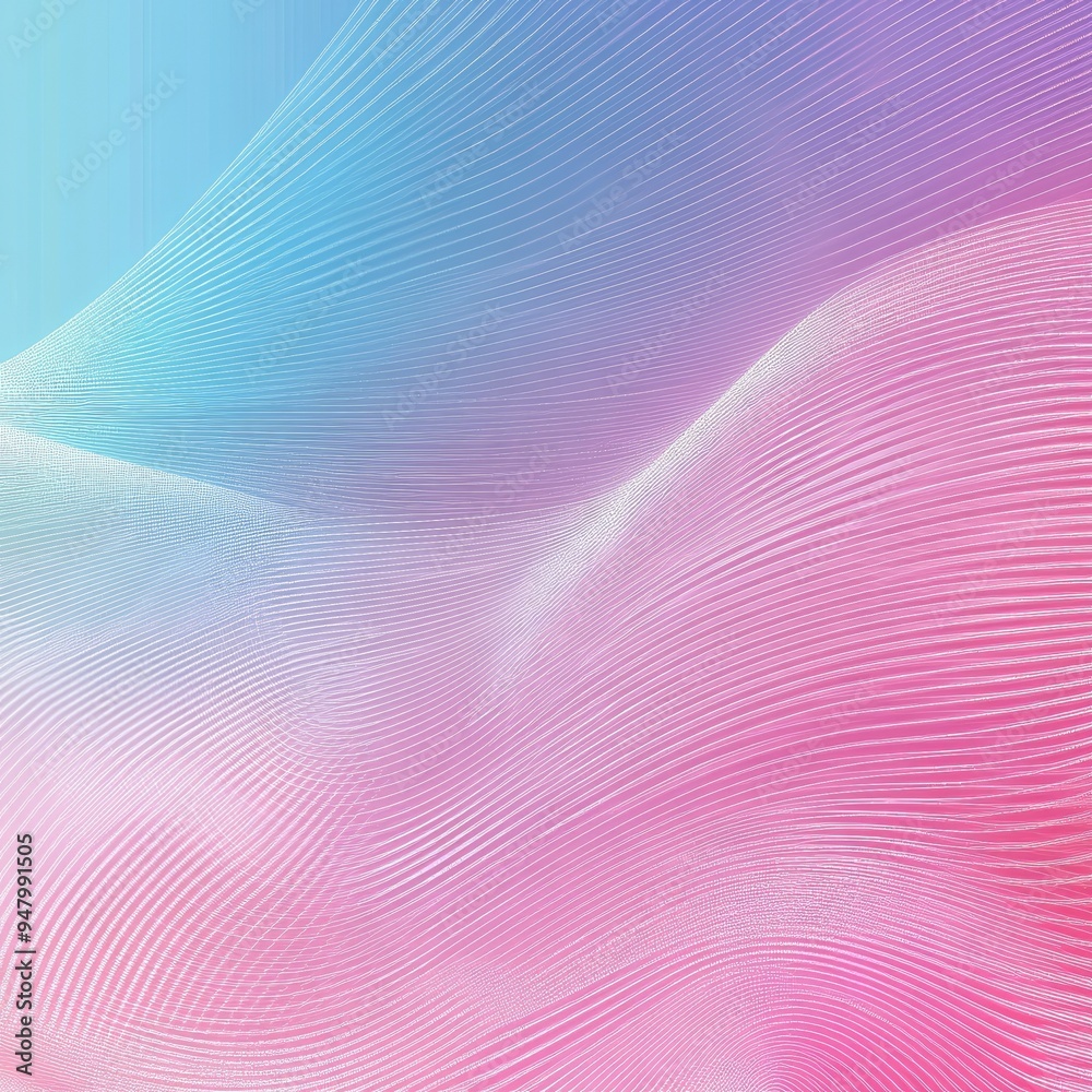 Abstract wave design featuring gradient colors in pink and blue, perfect for backgrounds and graphic projects. Abstract wave design featuring gradient colors in pink and blue, perfect for backgrounds and graphic projects.