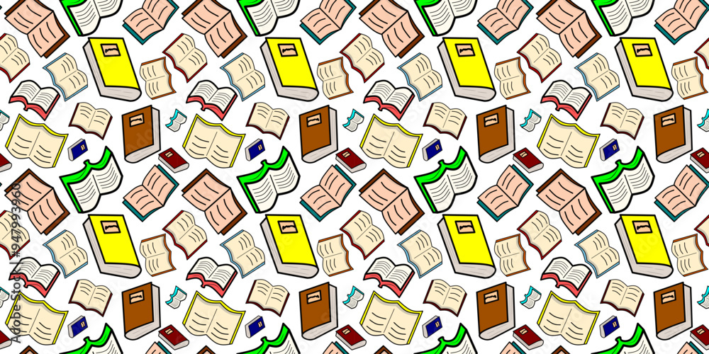 book seamless pattern. book pattern. Back to school Background. Back to school theme pattern. School and Education Pattern background. School seamless background. Education theme pattern. book seamless pattern. book pattern. Back to school Background. Back to school theme pattern. School and Education Pattern background. School seamless background. Education theme pattern.