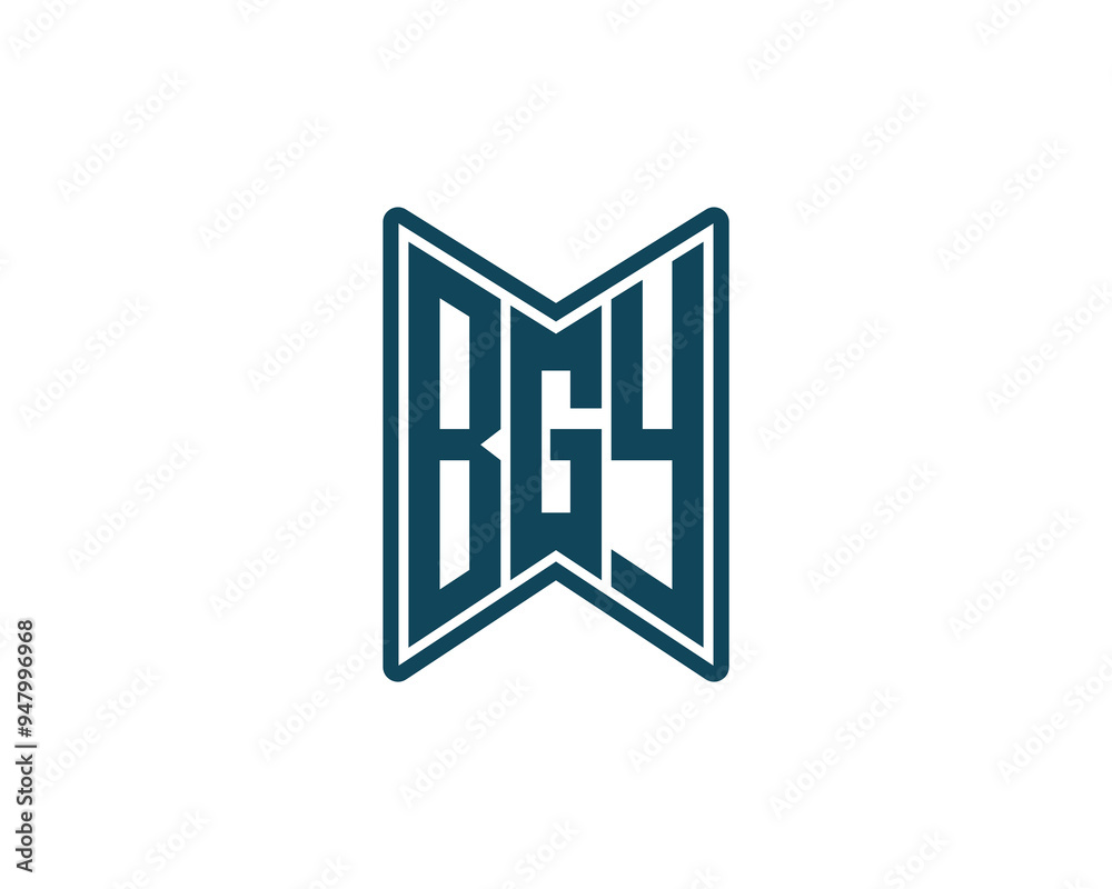 BGY logo design vector template. BGY BGY logo design vector template. BGY