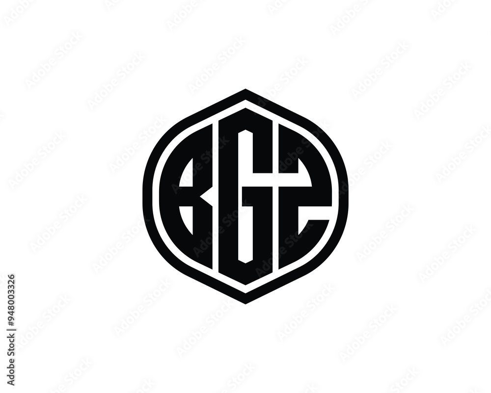 BGZ logo design vector template. BGZ BGZ logo design vector template. BGZ