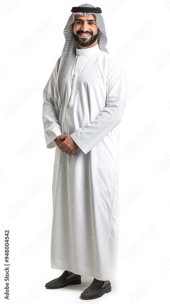 Traditional Middle Eastern attire man Traditional Middle Eastern attire man