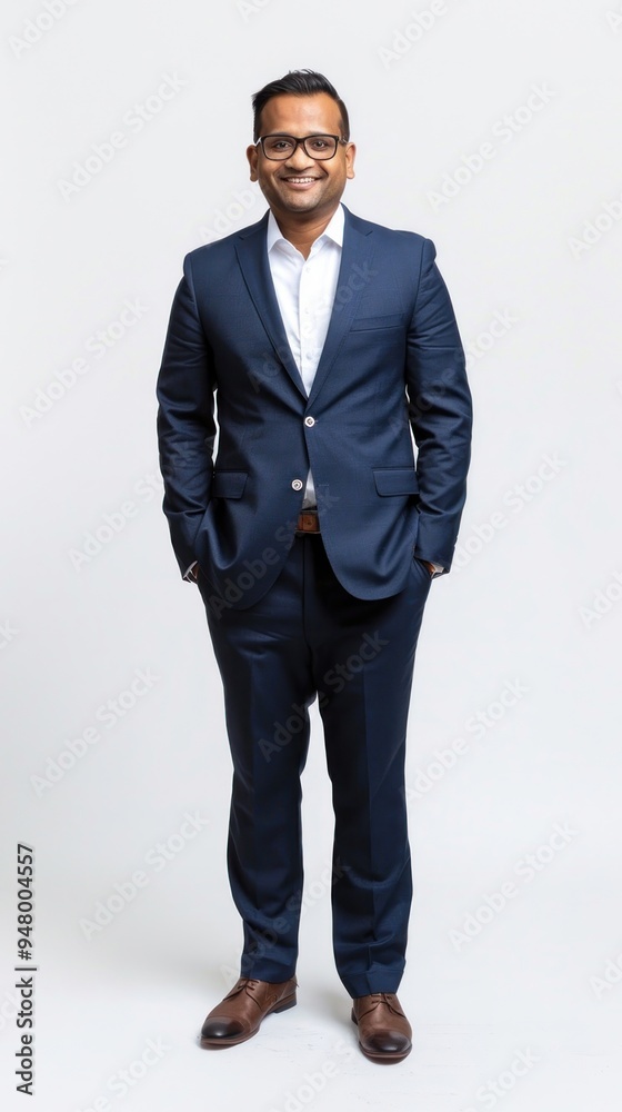 Confident professional in formal attire Confident professional in formal attire