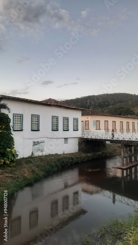 casas antigas na cidade de goiás,  primeira capital de goiás photo