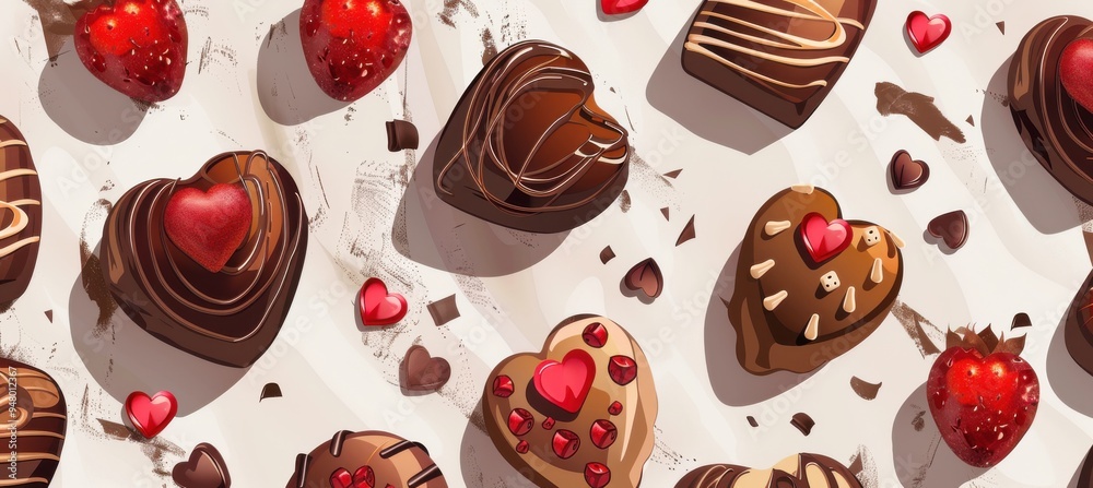 Chocolate, Valentines Day Chocolate, Valentines Day