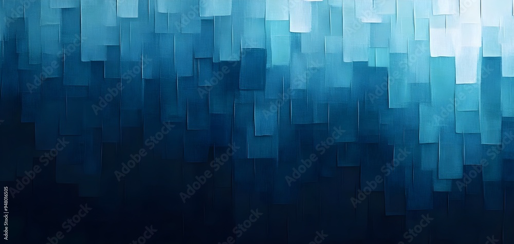 Abstract blue background with layered geometric shapes, creating a calming and modern visual effect. Abstract blue background with layered geometric shapes, creating a calming and modern visual effect.