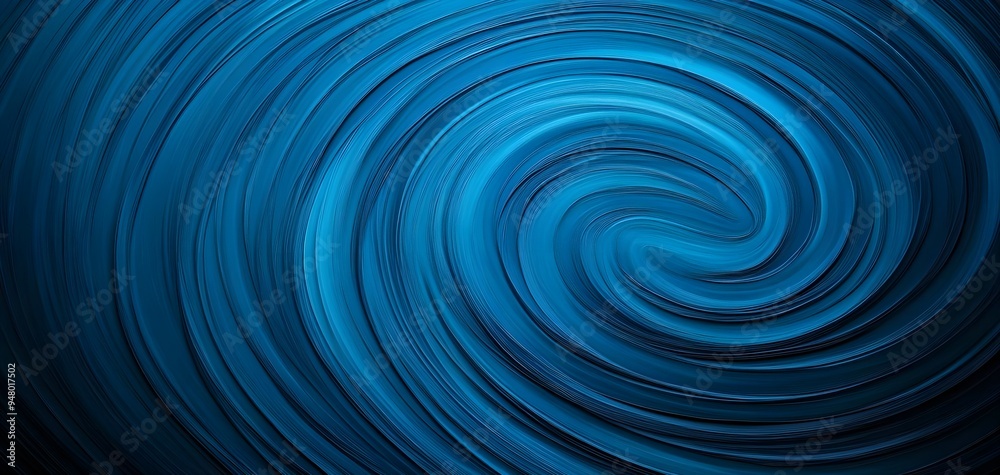 Dynamic swirl of vibrant blue hues creating a mesmerizing abstract pattern, perfect for backgrounds and artistic projects.