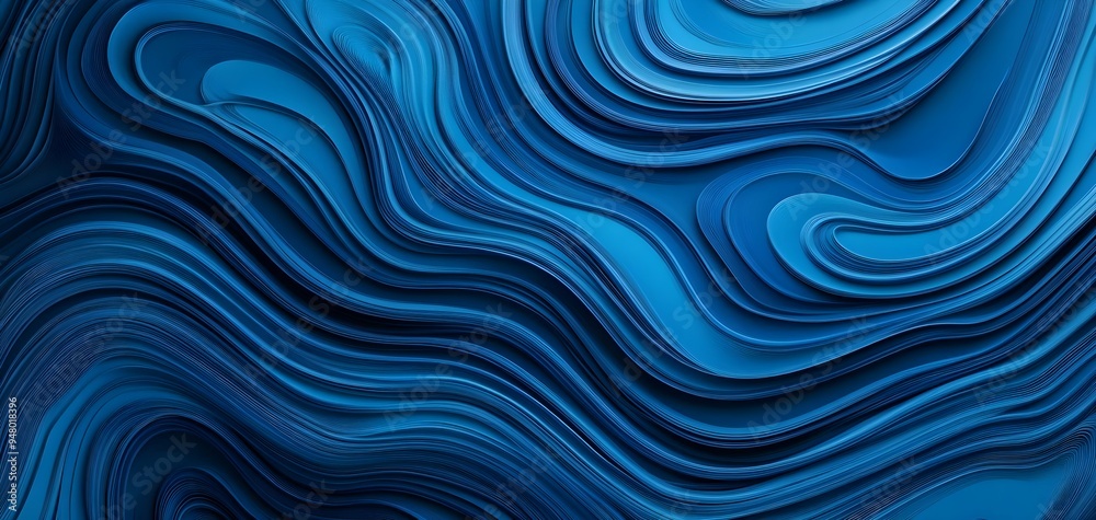 Stunning abstract design featuring flowing blue waves and layered textures, perfect for backgrounds and modern art projects. Stunning abstract design featuring flowing blue waves and layered textures, perfect for backgrounds and modern art projects.