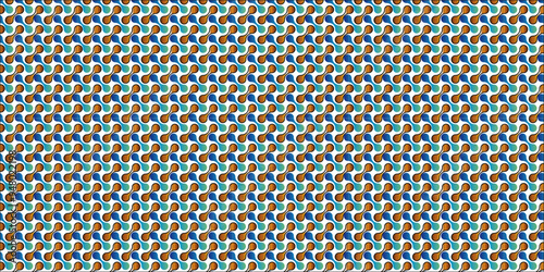 abstract multi color meatball pattern texture . graphic fabric decoration textile wallpaper .