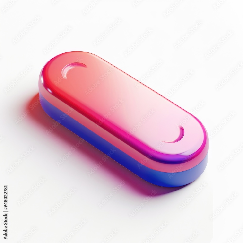 The button icon is isolated on a white background. 3d button The button icon is isolated on a white background. 3d button