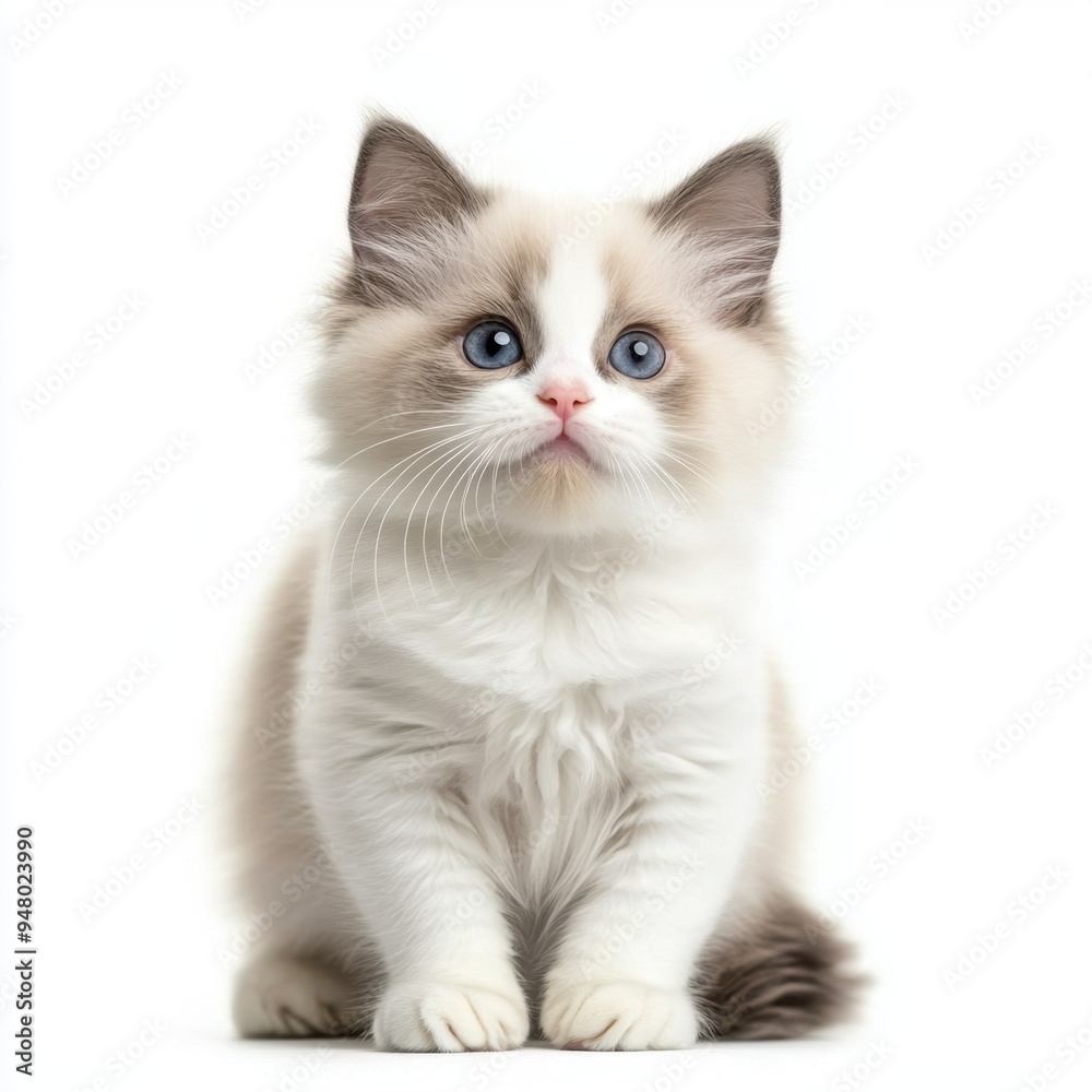 Cat kitten in motion pose transparent background Cat kitten in motion pose transparent background