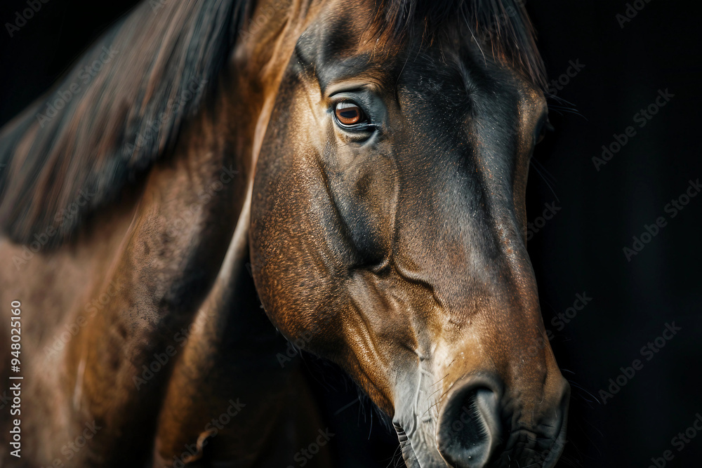 Generative AI photo image of person who ride horse, equestrian professional sport profession Generative AI photo image of person who ride horse, equestrian professional sport profession
