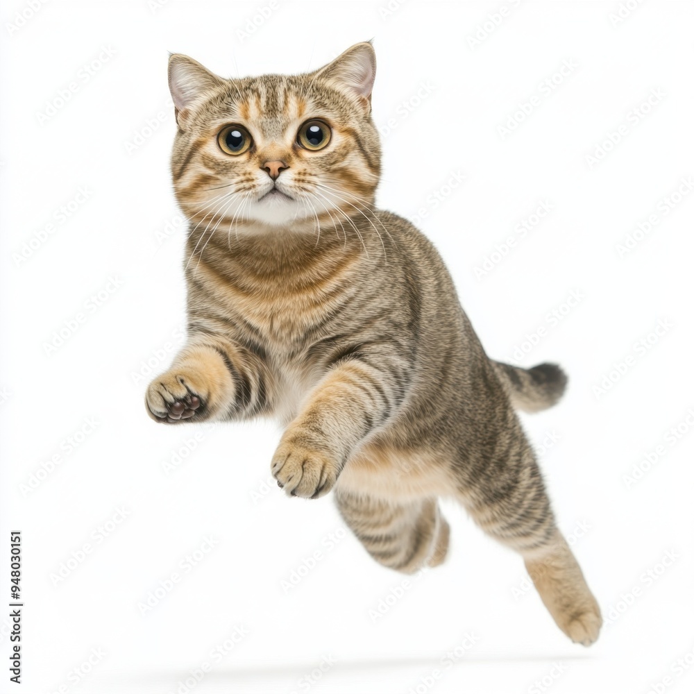 Cat kitten in motion pose transparent background Cat kitten in motion pose transparent background