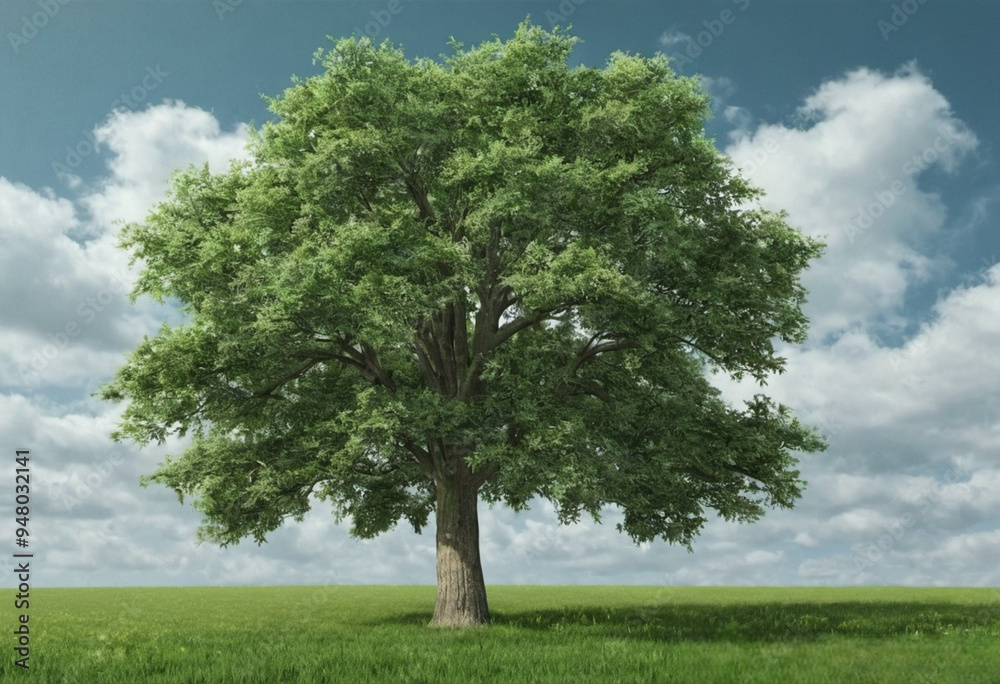 Fototapeta premium tree in the field