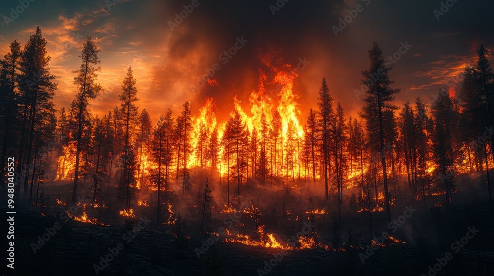 incredible photo of the forest after a big forest fire. black burnt trees. top view. incredible photo of the forest after a big forest fire. black burnt trees. top view.
