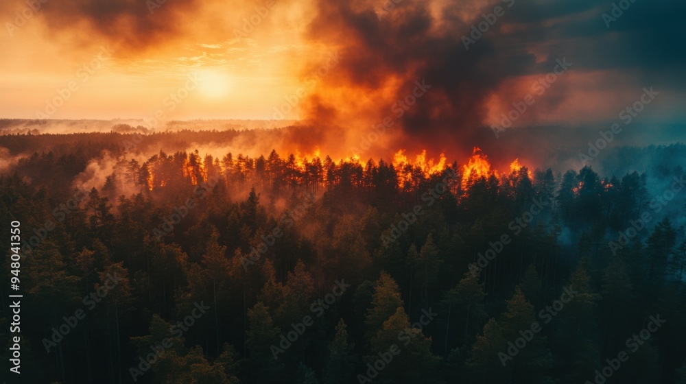 incredible photo of the forest after a big forest fire. black burnt trees. top view. incredible photo of the forest after a big forest fire. black burnt trees. top view.