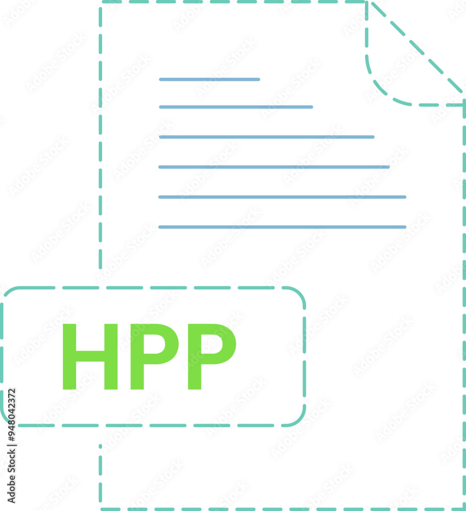 HPP File format icon rounded circle BG HPP File format icon rounded circle BG