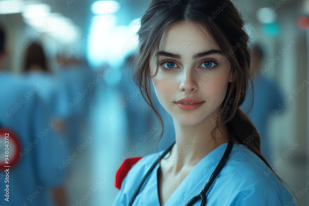 A nurse. Generative AI A nurse. Generative AI
