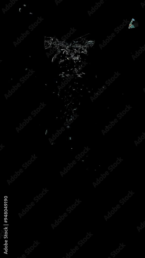 Vertical glass Glass window smashing with shards falling. Comes with the Alpha Vertical glass Glass window smashing with shards falling. Comes with the Alpha