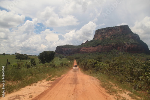 zona rural de mineiros, goias, região conhecida como pinga fogo  photo