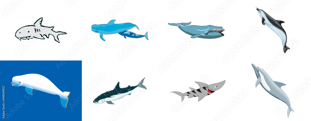 d Sea Creature Dolphin Whale Sea Lion Animals Silhouette - compendium vector illustrations editable best art design for logo icon multipurpose use in high definition format d Sea Creature Dolphin Whale Sea Lion Animals Silhouette - compendium vector illustrations editable best art design for logo icon multipurpose use in high definition format