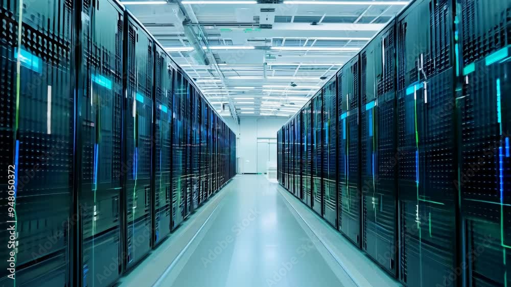 Exploring a modern data center in an urban area showcasing advanced technology and infrastructure Exploring a modern data center in an urban area showcasing advanced technology and infrastructure