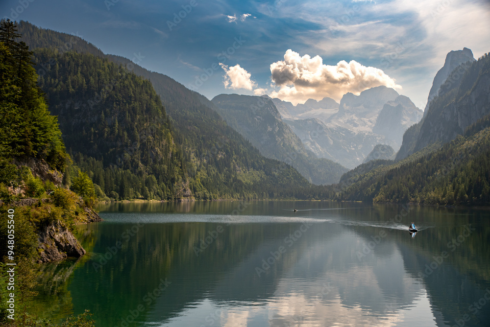 Vordere Gosausee in Austria Vordere Gosausee in Austria