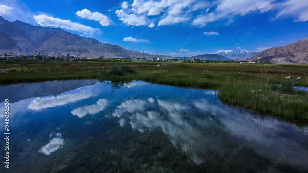 timelapse of vast grassland wetlands timelapse of vast grassland wetlands