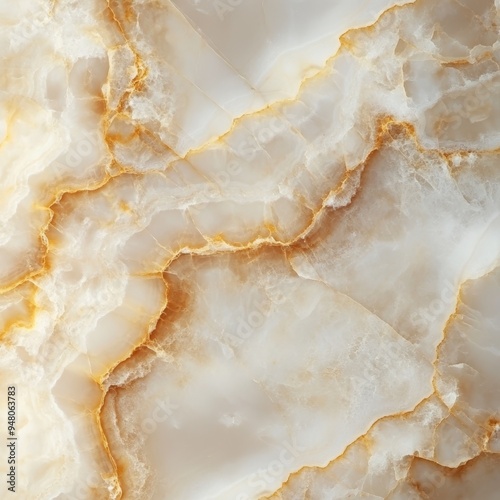 Beautiful onyx stone with warm golden veins, perfect for interior design and decor projects